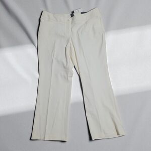 Lane Bryant Cream Boot Cut / Flare Pants